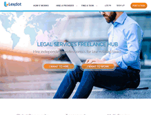 Tablet Screenshot of lexdot.com